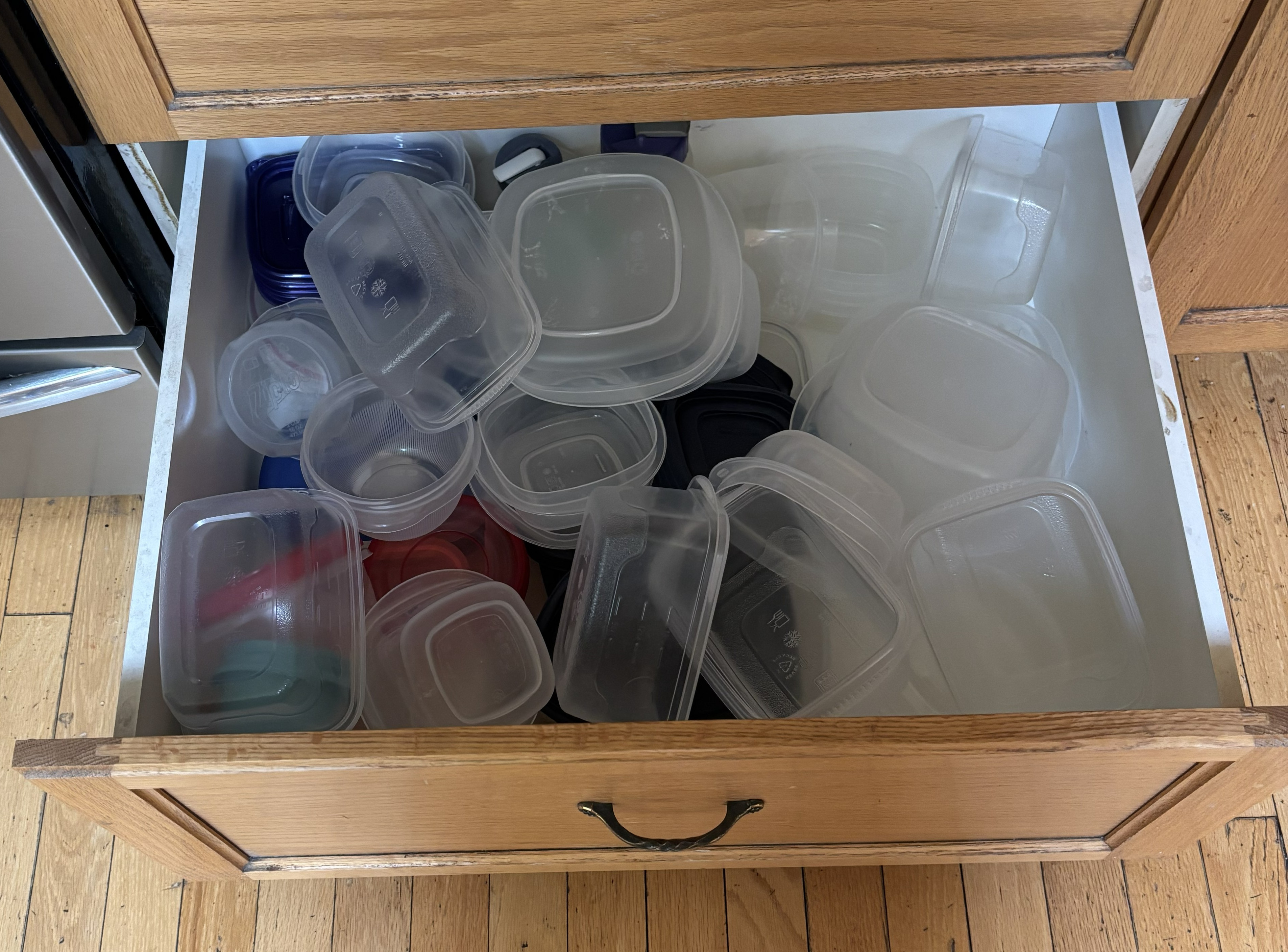food storage drawer