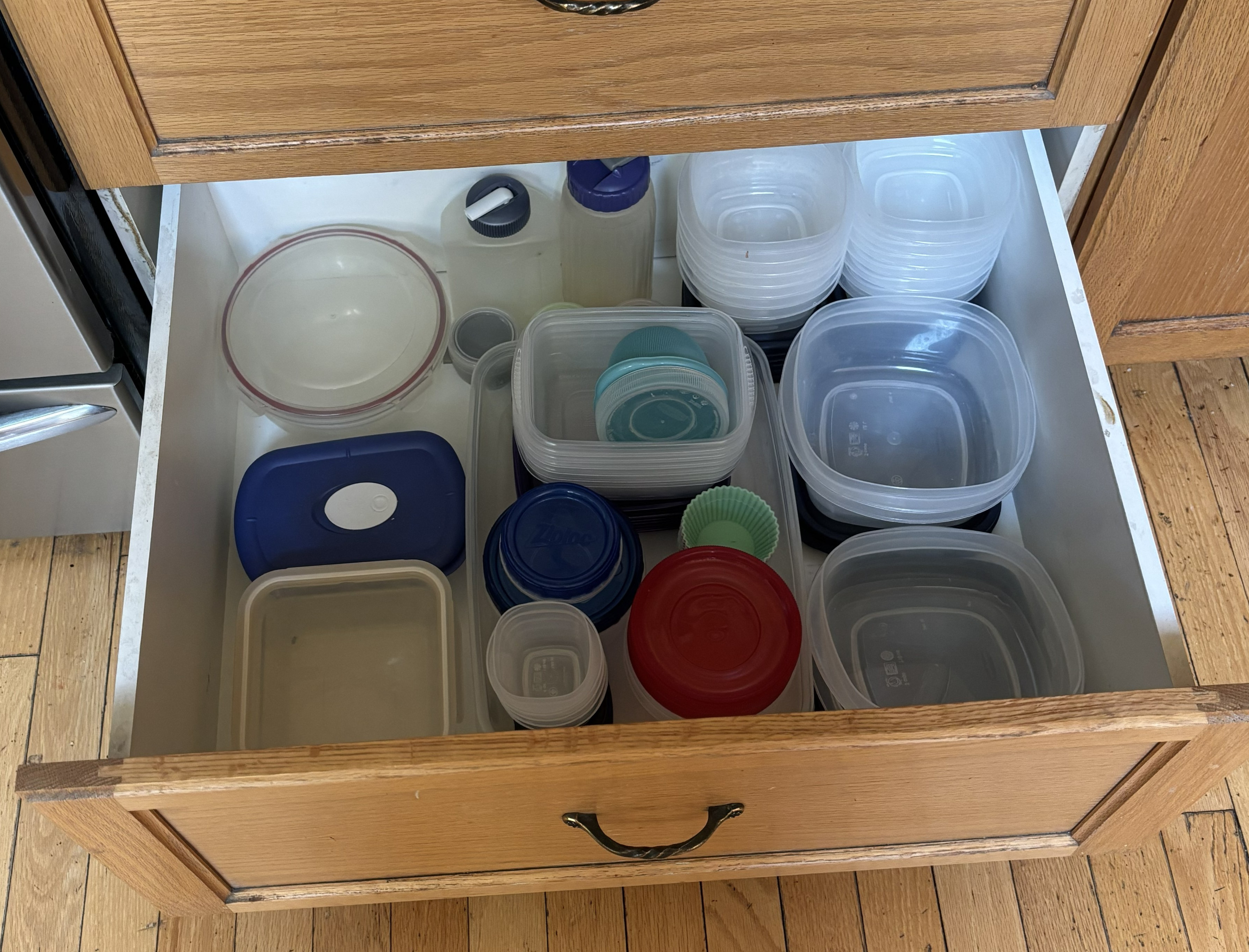 food storage drawer